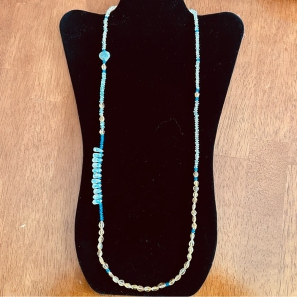 Multi Gemstone 32” Handmade Necklace
